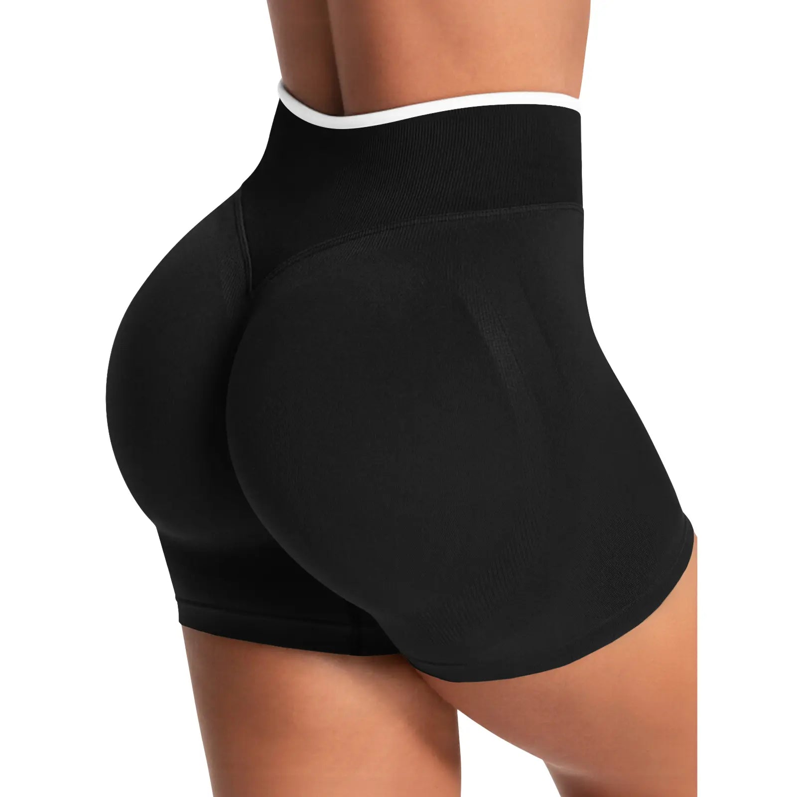 Aoysky Womens Workout Shorts 4.1" Scrunch Butt Biker Shorts High Waisted Yoga Gym Running Booty Shorts