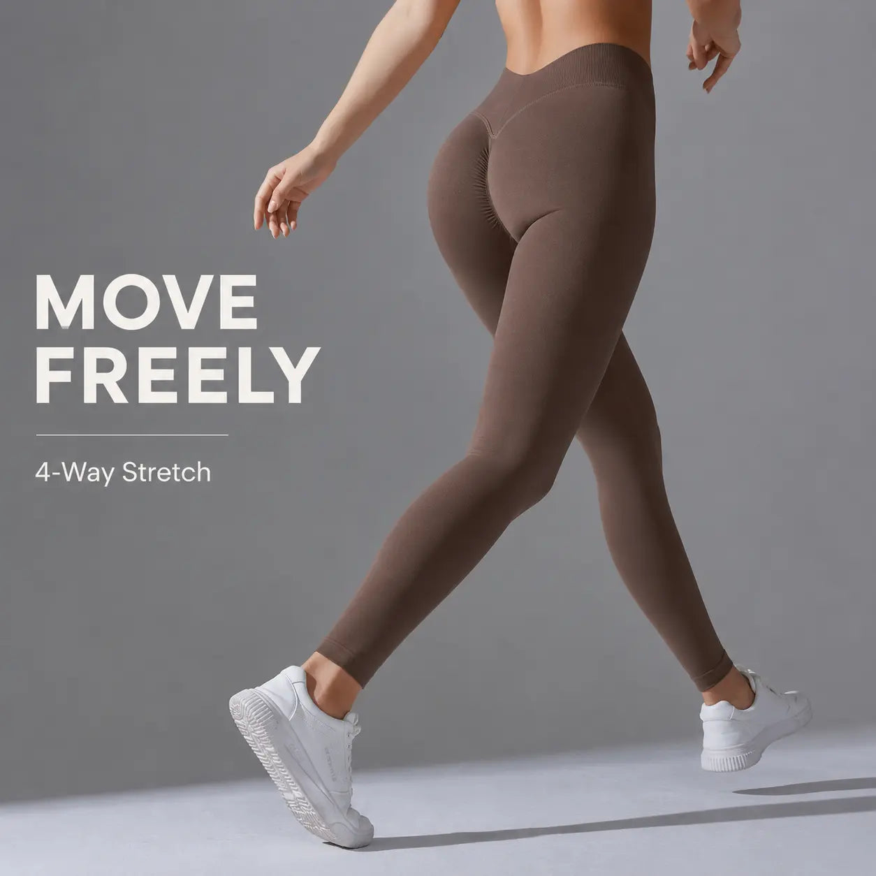 UPGROTH Women’S Seamless High Waisted V-Waist Leggings, Quick-Dry Tummy Control Athleisure Gym Clothes, Stretch Activewear for Yoga Workout & Made for Yoga & Gym Days